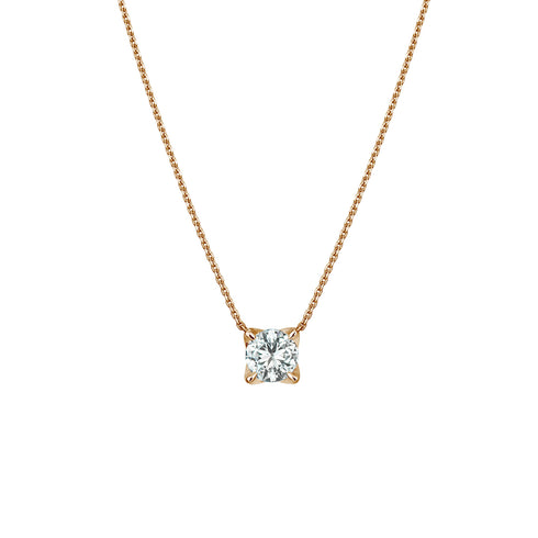 Tulip ~チューリップ~ 一粒ダイヤモンドネックレスPP-42 0.14ct