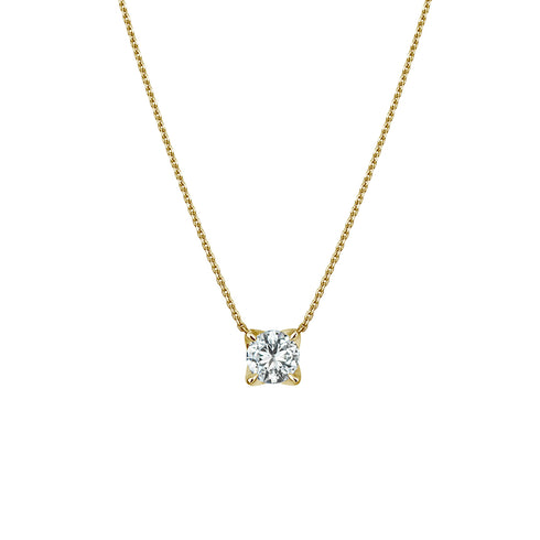 Tulip ~チューリップ~ 一粒ダイヤモンドネックレスPP-42 0.14ct