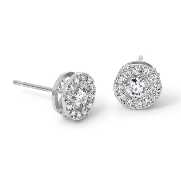 Lupinus  ~ ルピナス ~ プラチナ ダイヤモンド ピアス AE-81