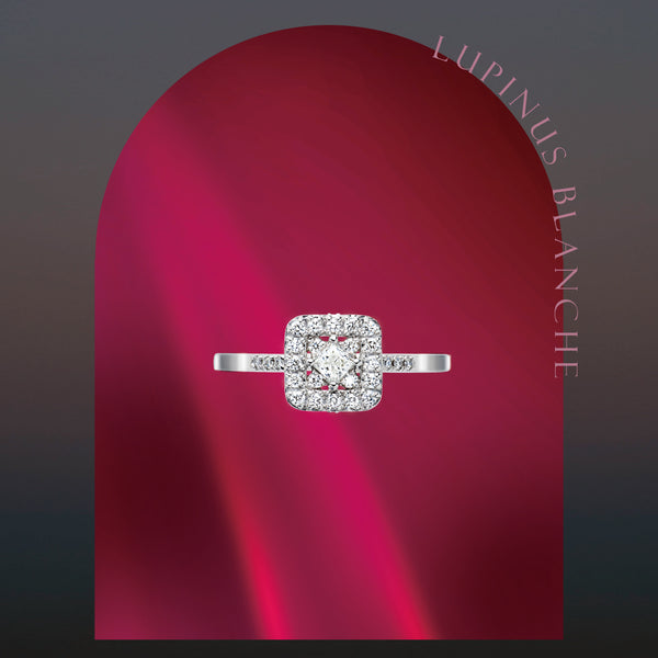 Lupinus Blanche ~ ルピナス・ブランシュ ~ プラチナ ダイヤモンド リング AR-211