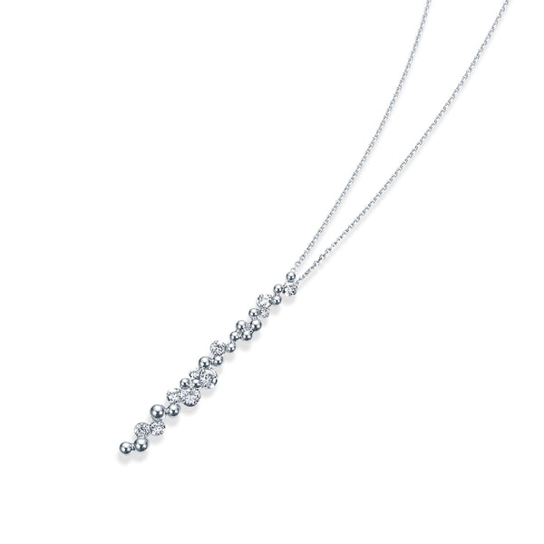 Ripple~リップル~ プラチナ ダイヤモンド ネックレス AP-214