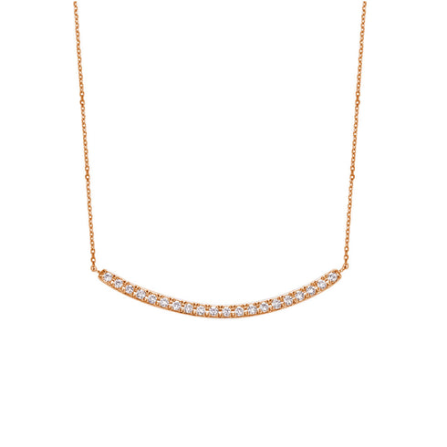Necklace  K18ピンクゴールド ダイヤモンド ネックレス AP-216