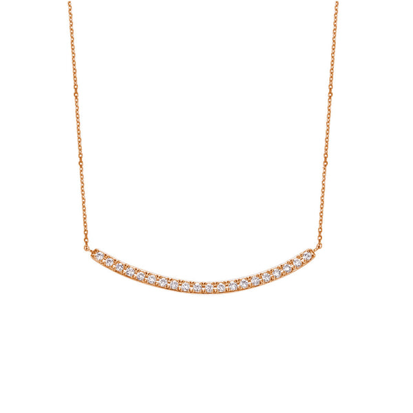 Necklace  K18ピンクゴールド ダイヤモンド ネックレス AP-216