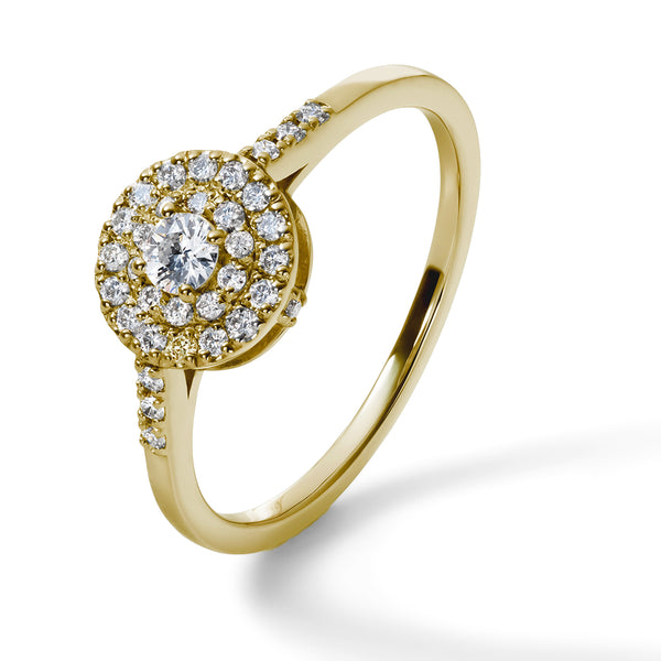 Lupinus  ~ ルピナス ~ K18イエローゴールド ダイヤモンド リング AR-210