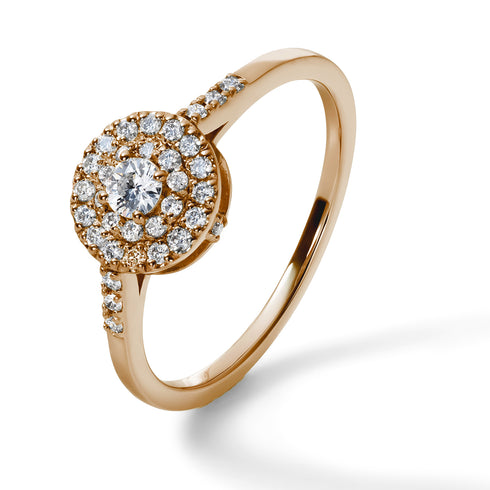 Lupinus  ~ ルピナス ~ K18ピンクゴールド ダイヤモンド リング AR-210