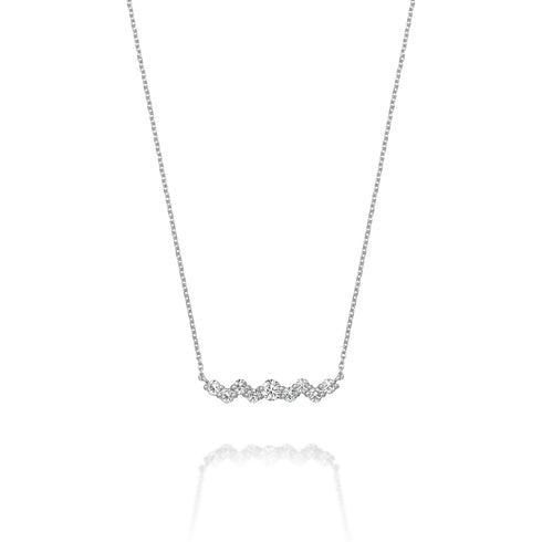 リップルダイヤモンドネックレスプラチナ20周年限定プライス画像