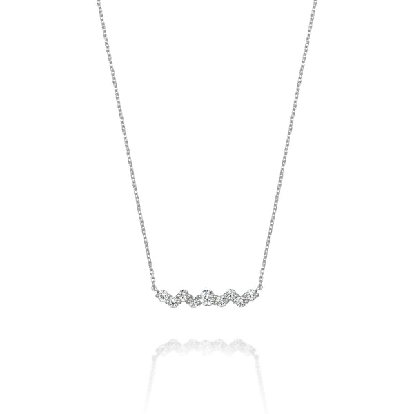 リップルダイヤモンドネックレスプラチナ20周年限定プライス画像