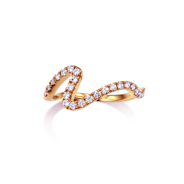 Flow~フロー~ K18ピンクゴールド リング AR-195