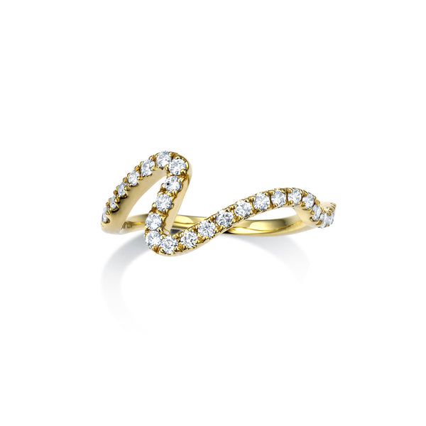 Flow~フロー~ K18イエローゴールド リング AR-195