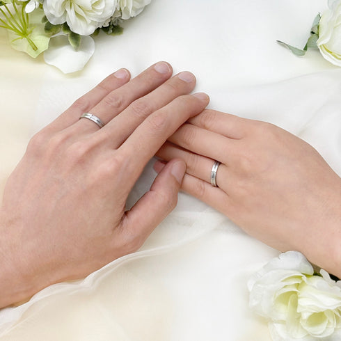 結婚指輪  サルビア ~家族愛~(ダイヤモンド) DM-08/Ladies