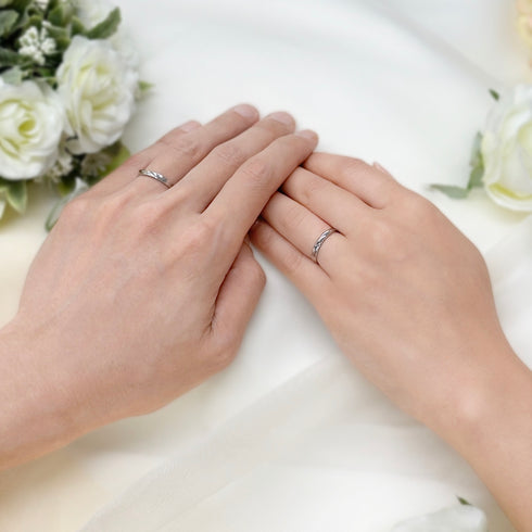 結婚指輪 ライラック ~初恋の感動~(ダイヤモンド) DM-107/Ladies