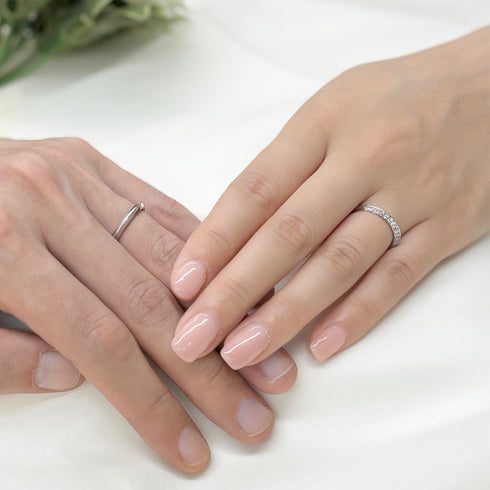 結婚指輪  ブルームーン・ローズ ~愛を照らす~(ダイヤモンド) DM-111/Ladies