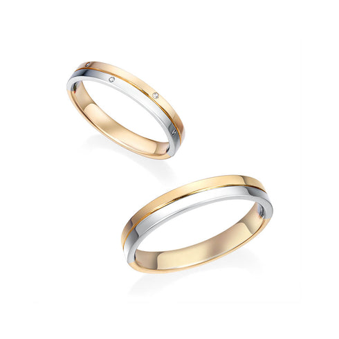 結婚指輪 ハーモニー  ~ふたりで力を合わせて~ DM-132/Mens