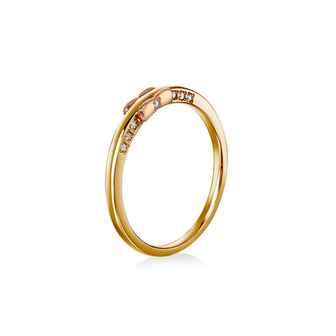 結婚指輪 ラブリー・リボン ~愛らしいリボンを添えて~(ダイヤモンド) DM-153/Ladies