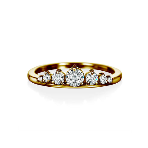 結婚指輪 フラワーティアラ ~ずっと輝いていてね~(ダイヤモンド) DM-154/Ladies