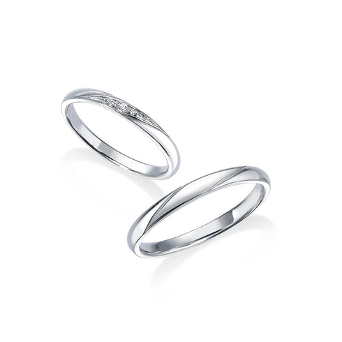結婚指輪 チューリップ ~思いやり~(ダイヤモンド) DM-177/Ladies