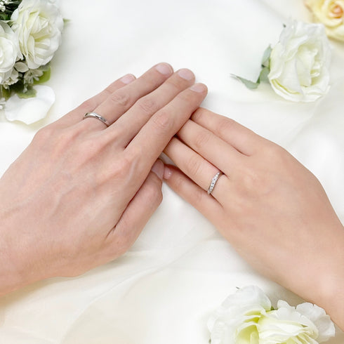 結婚指輪  スター・オブ・ベツレヘム ~流れ星を願いをのせて~(ダイヤモンド) DM-38/Ladies