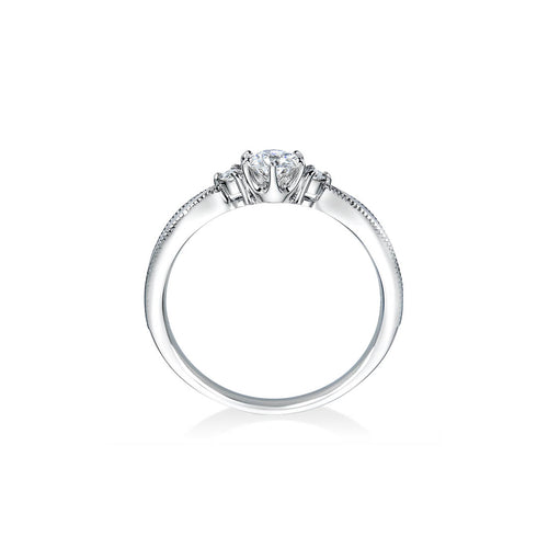 婚約指輪  アガパンサス(ダイヤモンド)  DR-106