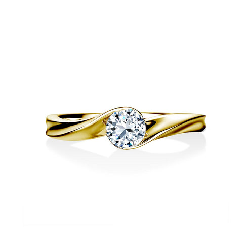 婚約指輪   プレシャス・リボン(ダイヤモンド)  DR-39