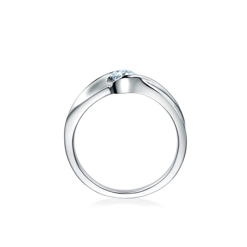 婚約指輪   プレシャス・リボン(ダイヤモンド)  DR-39