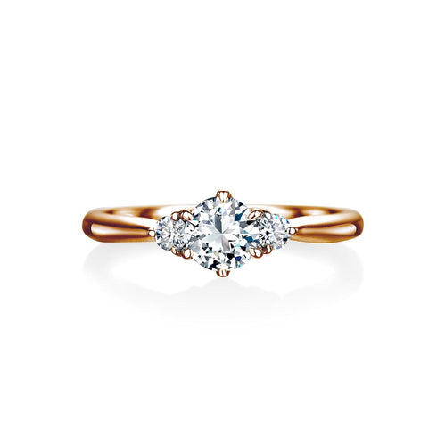 婚約指輪 トルコキキョウ(ダイヤモンド)  DR-62