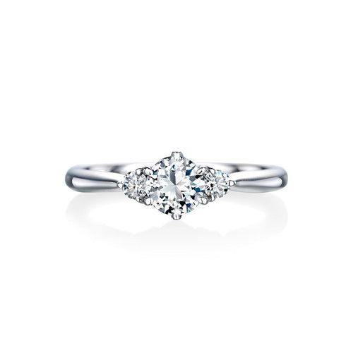 婚約指輪 トルコキキョウ(ダイヤモンド)  DR-62