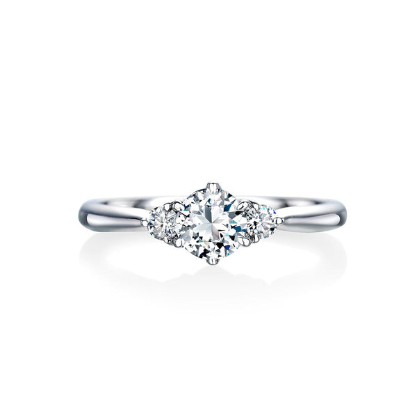 婚約指輪 トルコキキョウ(ダイヤモンド)  DR-62