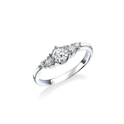 婚約指輪 スイートピー (ダイヤモンド)  DR-63