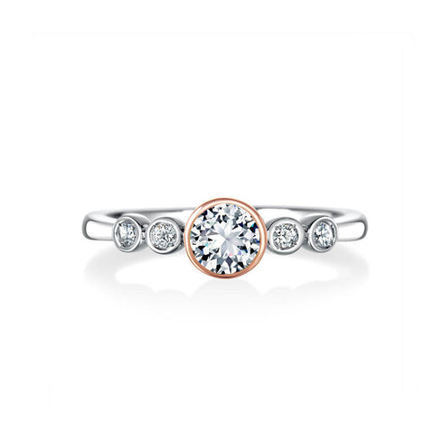 婚約指輪 ウォータードロップ (ダイヤモンド) DR-96