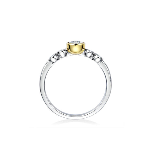 婚約指輪 ウォータードロップ (ダイヤモンド) DR-96