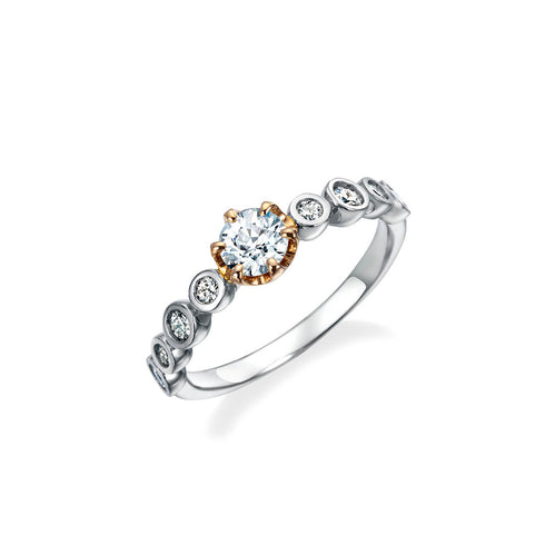 婚約指輪 ウォータードット (ダイヤモンド) DR-97