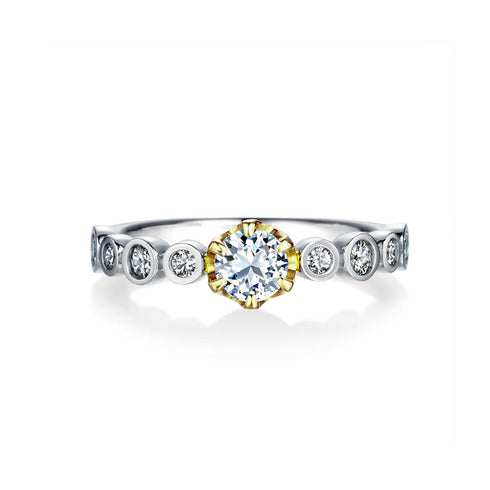 婚約指輪 ウォータードット (ダイヤモンド) DR-97