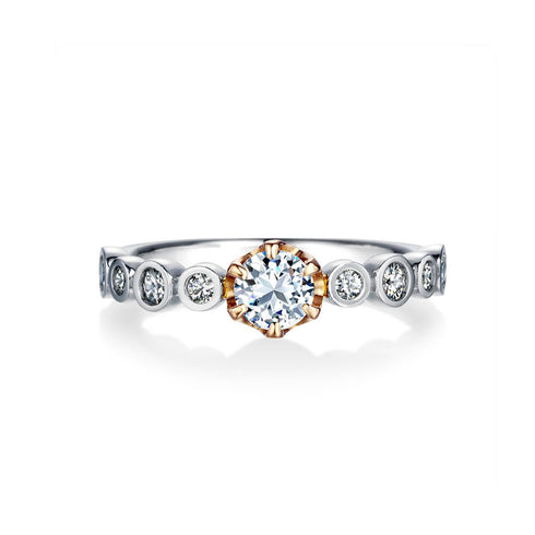 婚約指輪 ウォータードット (ダイヤモンド) DR-97