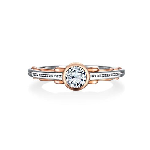 婚約指輪 ガーデン・リボン(ダイヤモンド)  DR-99