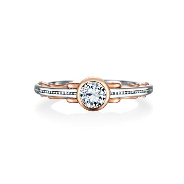 婚約指輪 ガーデン・リボン(ダイヤモンド)  DR-99