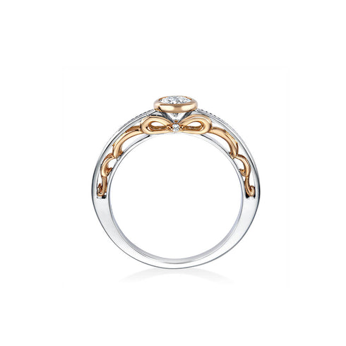 婚約指輪 ガーデン・リボン(ダイヤモンド)  DR-99