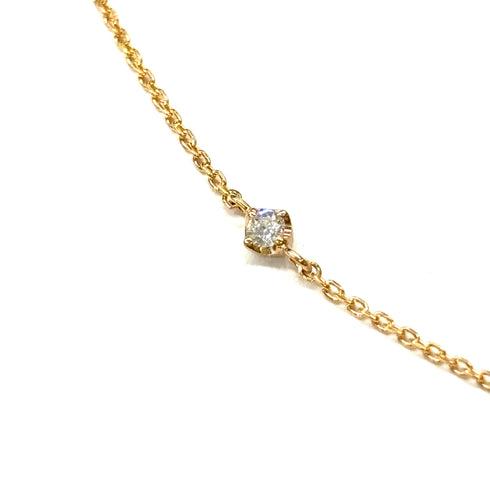 Sweet Collection ~スウィートコレクション~ K18イエローゴールド ダイヤモンド ブレスレット EB-02