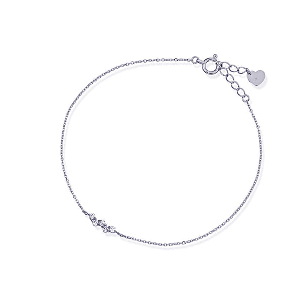 Ripple~リップル~ プラチナ ダイヤモンド ブレスレット EB-40