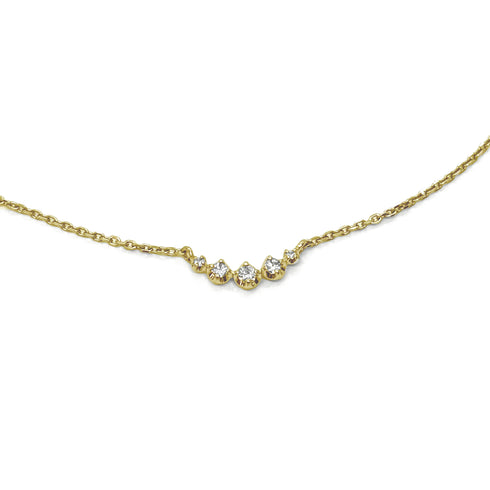 Croissant ~クロワッサン~ K18イエローゴールド ダイヤモンド ブレスレット EB-43