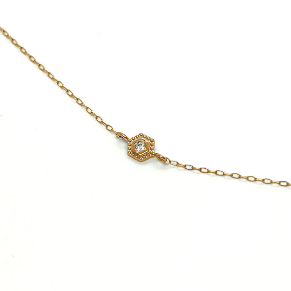 Bracelet ~ブレスレット~ K18ピンクゴールド ダイヤモンド ブレスレット EB-44