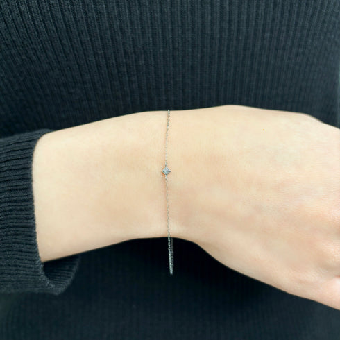 Bracelet~ブレスレット~ プラチナ ダイヤモンド ブレスレット EB-45