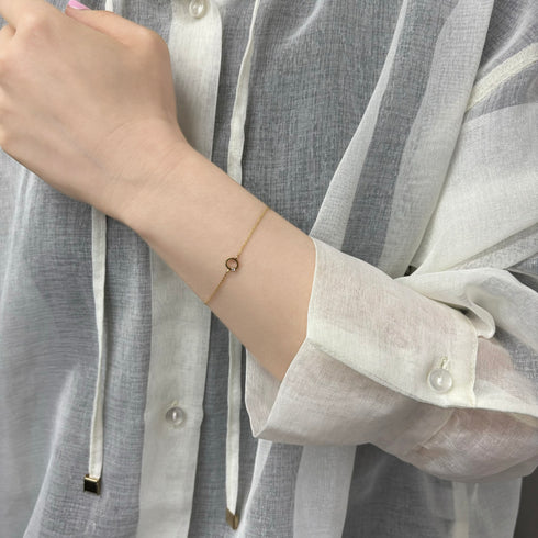 Bracelet ~ブレスレット~ K18ピンクゴールド ダイヤモンド ブレスレット EB-46