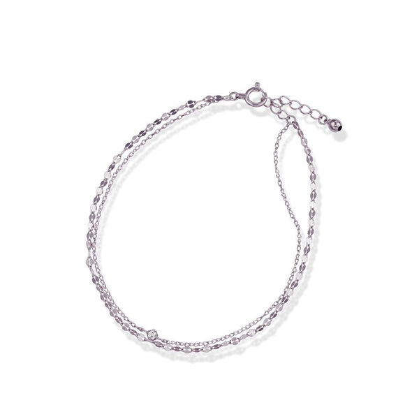 Bracelet~ブレスレット~ K18ホワイトゴールド ダイヤモンド ブレスレット EB-51