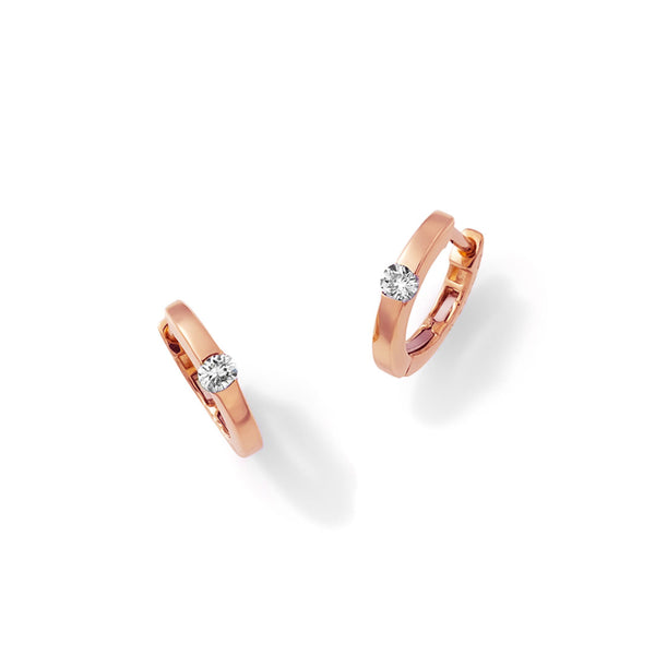 Pierce  K18ピンクゴールド ダイヤモンド  ピアス EE-193