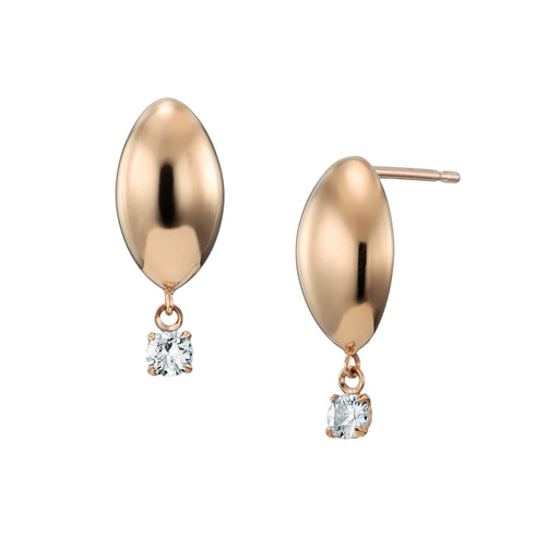 Pierce ~ピアス~ K18ピンクゴールド ダイヤモンド ピアス EE-194