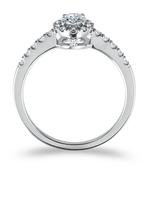 婚約指輪  ルピナス(ダイヤモンド)  DR-108