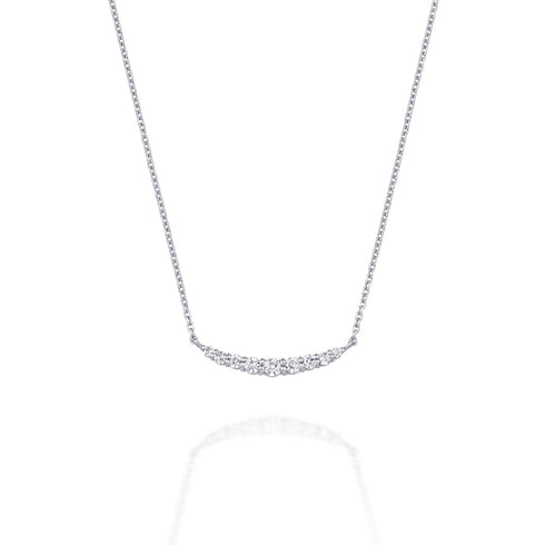 Croissant ~クロワッサン~   プラチナ  ダイヤモンド ネックレス  EP-247