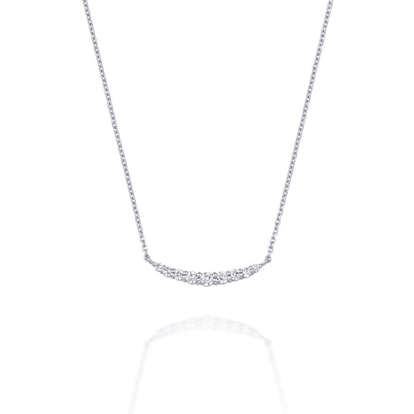 Croissant ~クロワッサン~   プラチナ  ダイヤモンド ネックレス  EP-247