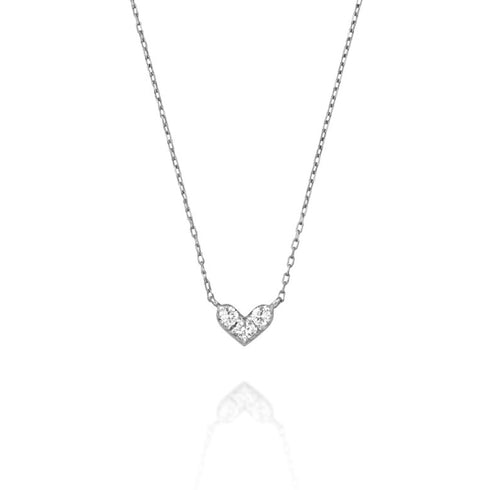 Pretty Heart~プリティハート~ プラチナ ダイヤモンド ネックレス EP-261