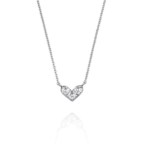 Pretty Heart~プリティハート~ プラチナ ダイヤモンド ネックレス  EP-262